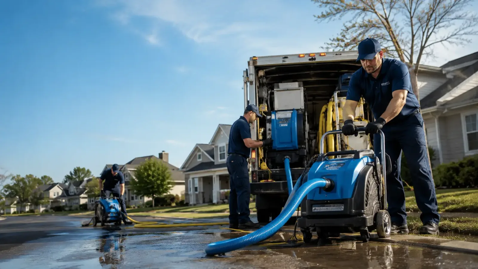Flood Damage Cleanup in Dunbar, WV